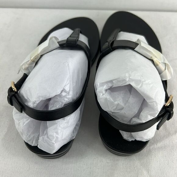 Cole Haan Francine Demi Sandals- Black Leagther- Size 5.5 B- NIB - Picture 3 of 6